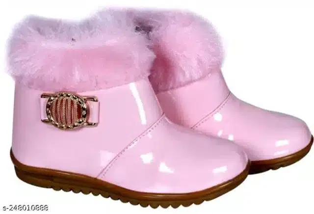Boots for Girls (Pink, 5-5.5 Years)