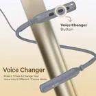 Aroma NB124 Avenger Upto 100 Hours Playtime*,ENC, Voice Changer Fast Charging Neckband Bluetooth  