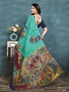 Georgette Printed Saree for Women 