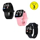 Digital Watch Combo for Kids, Pack of 3