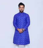 Cotton Printed Full Sleeves Kurta for Men 