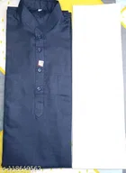 Cotton Solid Kurta with Pyjama for Men 
