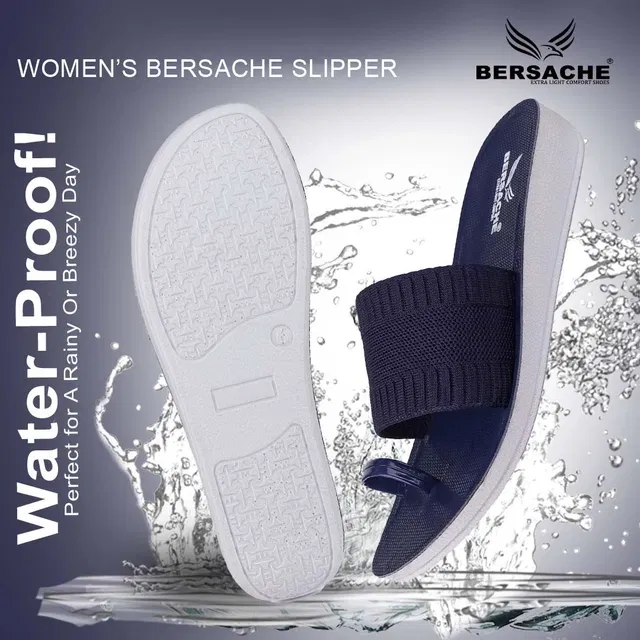 Slipper For Women, Blue (5)