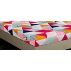 Microfibre Printed Double Bedsheet with 2 Pillow Covers 