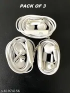 Plastic Tech Classic Soft Bass Wired Earphones 