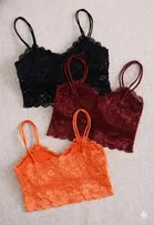 Cotton Solid Padded Bras for Women, Multicolour, Pack of 3 