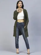 Pure Cotton Solid Shrug for Women 