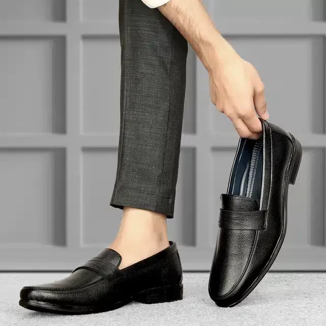 Loafers for Men (Black, 7)