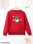 Cotton Blend Sweatshirt for Girls 