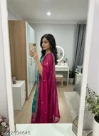 Embroidered Anarkali Party Suit for Women 