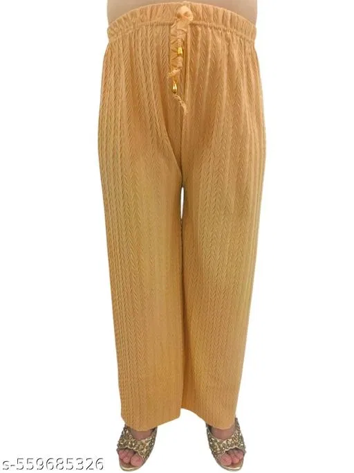 Palazzos for Women (Yellow, S)