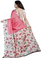 Art Silk Kalamkari Saree for Women 