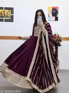 Elegant Georgette Gown for Women 