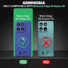 Silicone Back Cover for MOTOROLA Moto Edge 60 Stylus 