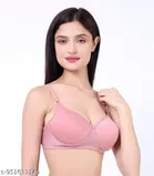 Pack of 3 Cotton Full Coverage Bras for Women 