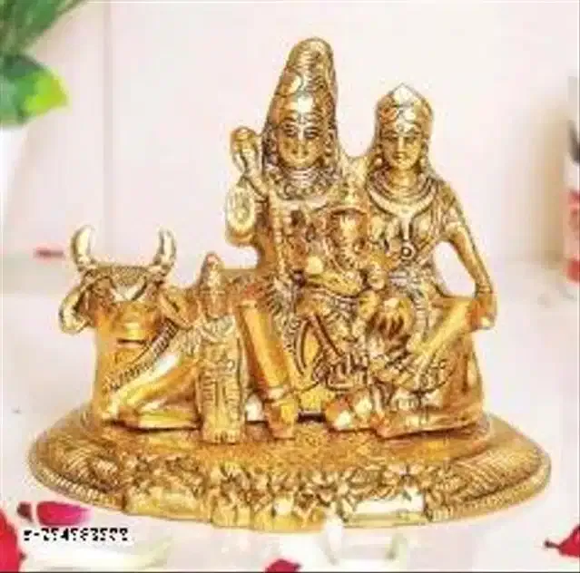Shiv Pariwar Showpieces (Gold)