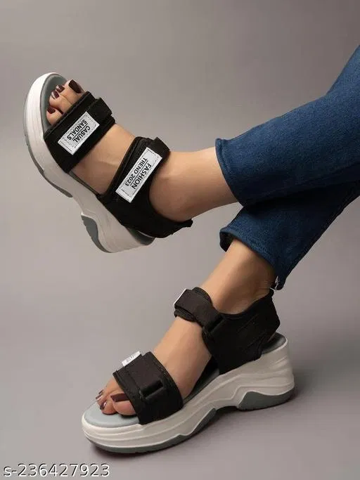 Shoetopia Grey Mesh Sandals (IND-8)