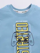 Round Neck Printed T-Shirt for Boys 