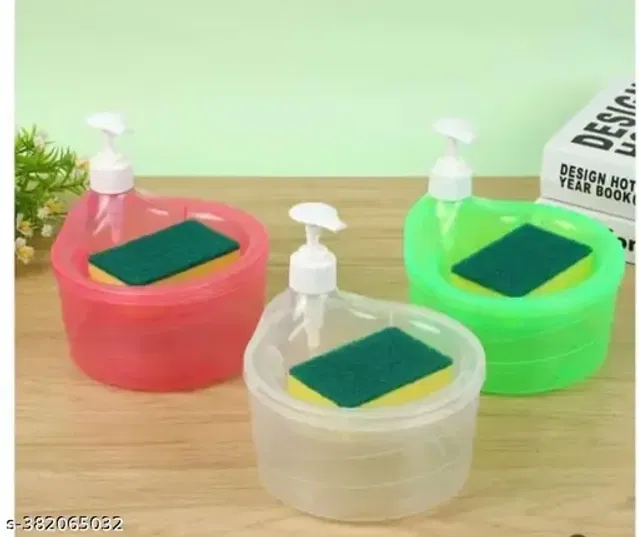 SHAGUN Plastic Twin Soap Dish (Pack of 1)