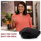 Lifelong Sandwich Griller , 750 W with 4 Slice Non-Stick Fixed Plates 