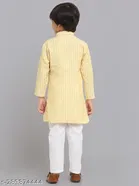 Cotton Blend Kurta with Pyjamas for Boys 