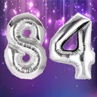 Foil Balloon for Birthday Celebration, No. 84 