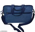 Canvas Laptop Bag for Men, Blue