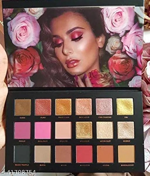 18 Color Eye Shadow Palette, Multicolor, Pack of 1