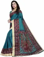 Svb Saree Mysore Silk Kalamkari Saree 