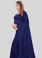 Net Floral Saree for Women 