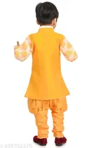 Cotton Blend Sherwani for Boys 