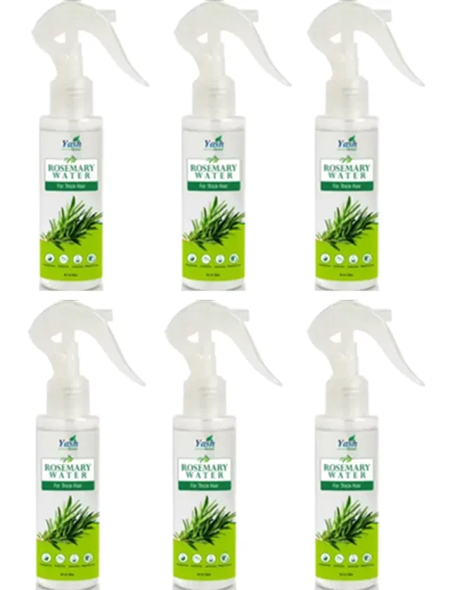 Pippal Rosemary Water Hair Spray (100 ml, Pack of 6)