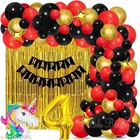 40 Pcs 4th Birthday Decoration kit for Kids, Multicolour, Set of 1