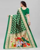 SVB प्रिंटेड साड़ी फॉर वीमेन 