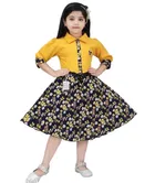 Cotton Blend Frock for Girls 