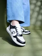 Shoetopia Girls Sneakers Black 