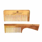 Park Daniel Natural & Ecofriendly Handmade Medium Detangler Neem Wooden Comb 