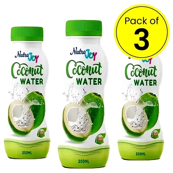 न्यूट्राजॉय नारियल पानी 3X200 ml (पैक ऑफ 3)