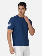 Round Neck Solid T-Shirt for Men 