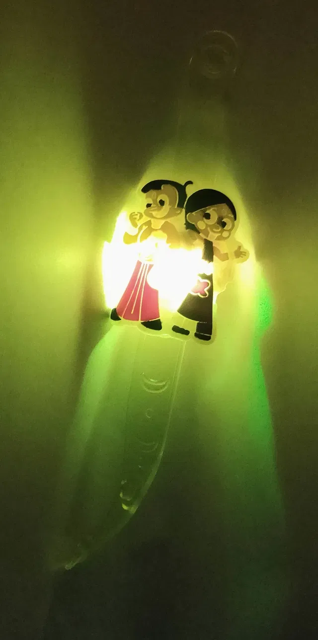 Kids Light Chota Bheem & Chutki Rakhi (Multicolor, Free)