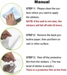 Akarts 25 cm Ganpati 100 dot 5 Diya Black mirror sticker