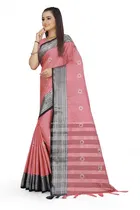 Cotton Embellished Saree for Women 