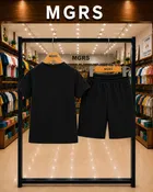 Typography Cotton Top & Bottom Set for Boys 