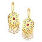 Alloy Gold Plated Earrings for Women 