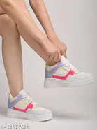 Colorblocked Mesh Sneakers for Women 