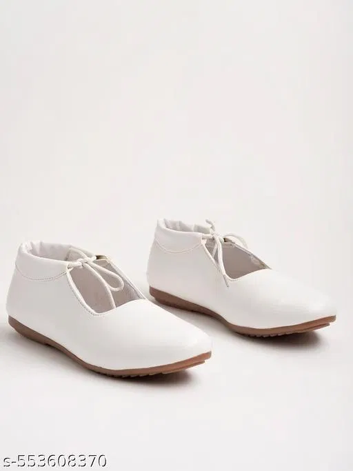 Shoetopia Girls Casual Shoes White (8.5-9 Years)