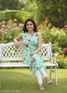 Floral Printed Kurti for Women 
