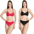 Silk Blend Lingerie Set for Women 