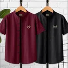 Striped Cotton Blend T-Shirt for Boys 