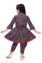 Cotton Blend Clothing Set for Girls 